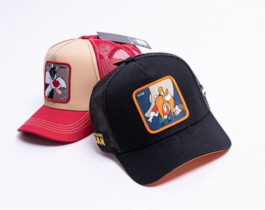 Capslab Trucker (LOONEY TUNES) Yosemite SAM LOO/SAM1 Cap