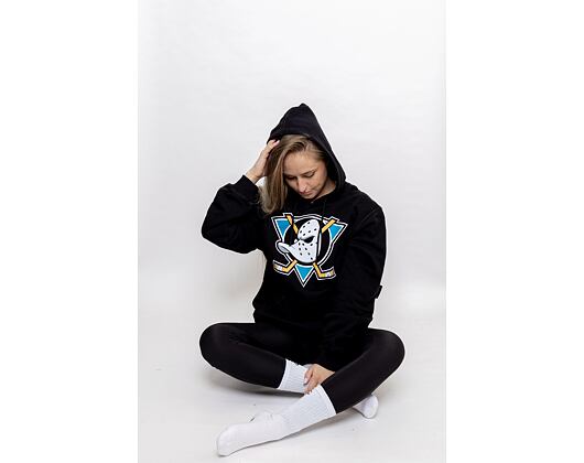 '47 Brand NHL Anaheim Ducks Imprint Burnside Hood Jet Black Hoody