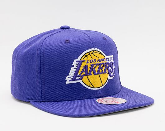 Mitchell & Ness Team Ground 2.0 Snapback Los Angeles Lakers Purple Cap