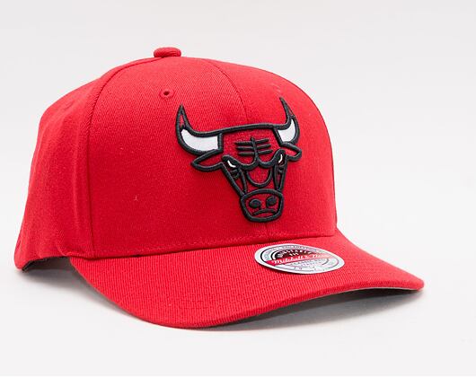 Mitchell & Ness Team Ground 2.0 Stretch Snapback Chicago Bulls Red Cap