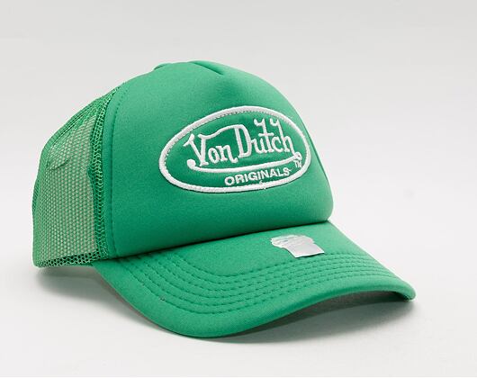 Von Dutch Tampa Trucker Foam GREEN/GREEN Cap