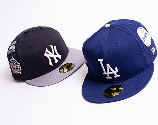 New Era 59FIFTY MLB Cooperstown Los Angeles Dodgers Fitted Dark Royal Cap