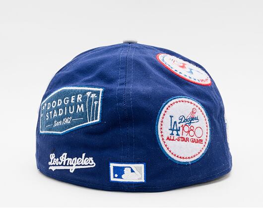 New Era 59FIFTY MLB Cooperstown Los Angeles Dodgers Fitted Dark Royal Cap