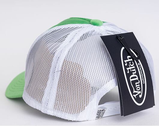 Von Dutch Kent Trucker Velvet Green/White Cap