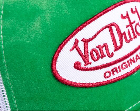 Von Dutch Kent Trucker Velvet Green/White Cap