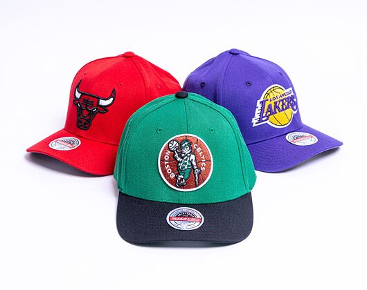 Mitchell & Ness Team 2 Tone 2.0 Stretch Snapback Hwc Boston Celtics Green / Black Cap