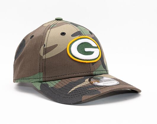 New Era 9FORTY NFL Camo Green Bay Packers Woodland Camo Cap