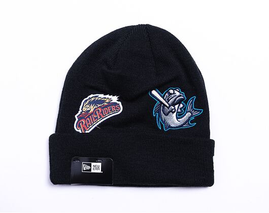 New Era Multi Patch Cuff Beanie SCRRAI Black