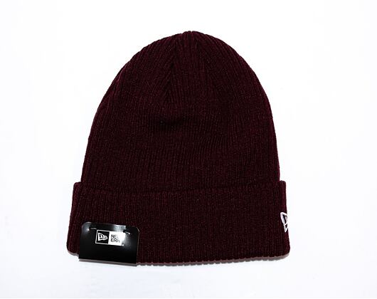 New Era Color Cuff Beanie Maroon/White