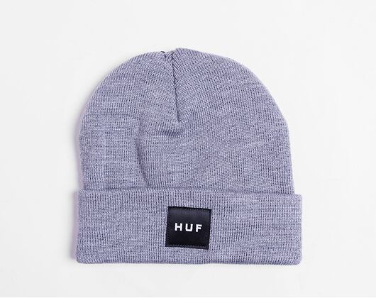 HUF Essentials Box Logo Beanie grey heather