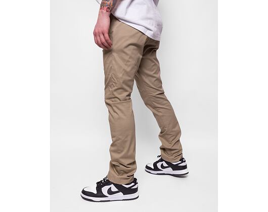 Dickies Slim Skinny Double Knee Khaki Pants