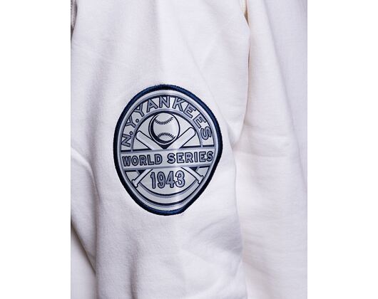 New Era Heritage Oversized Hoody New York Yankees Off White / Oceanside Blue