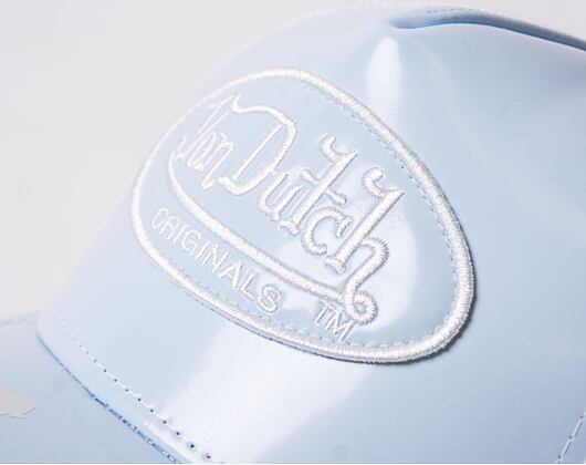 Von Dutch Trucker Ody Imi Patent Lt.Blue/White Cap