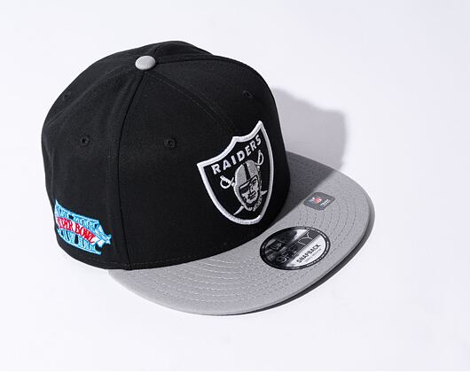 New Era 9FIFTY NFL Team Patch Las Vegas Raiders Black Cap