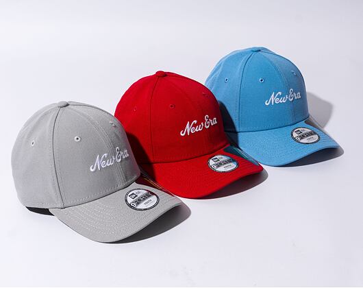 New Era 9FORTY Kids Script  Scarlet Cap