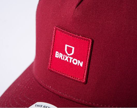 Kšiltovka Brixton Alpha Block X C MP Mesh Cap Island Berry