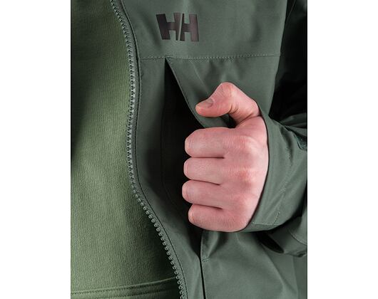 Bunda Helly Hansen Move Hooded Rain Jacket Spruce