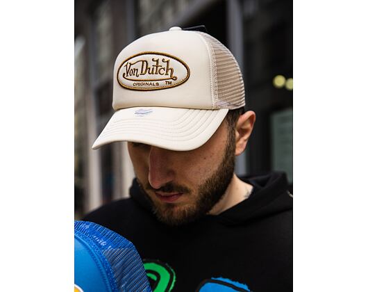 Von Dutch Trucker Tampa Foam Beige/Beige Cap