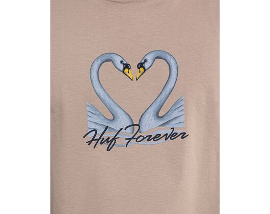 Triko HUF Swan Song T-Shirt Clay