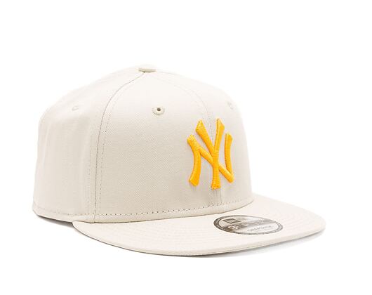 Kšiltovka New Era 9FIFTY MLB League Essential New York Yankees Stone / Papaya