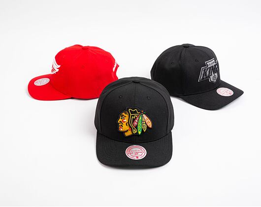 Kšiltovka Mitchell & Ness NHL Team Ground 2.0 Pro Snapback Chicago Blackhawks Black