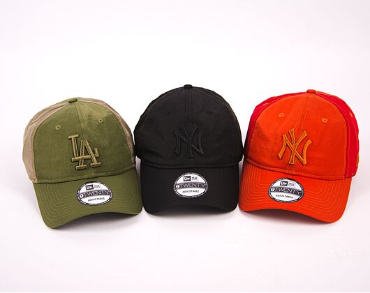 Kšiltovka New Era 9TWENTY MLB Multi Texture  New York Yankees Black