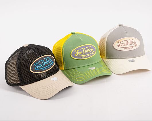 Von Dutch Trucker Boston Grey/White Cap