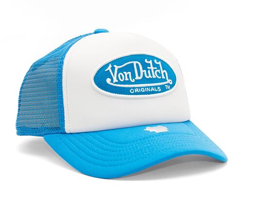 Von Dutch Trucker Tampa Foam White/Blue Cap