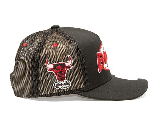 Kšiltovka Mitchell & Ness NBA Team Seal Trucker HWC Bulls Black