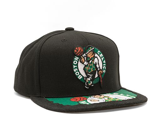 Kšiltovka Mitchell & Ness NBA Munch Time Snapback Celtics Black