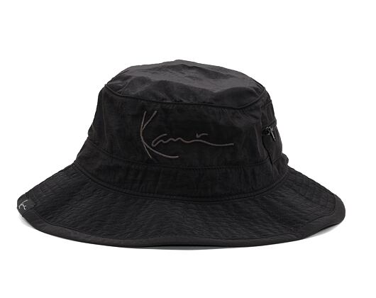 Signature black cheap fisherman's cap