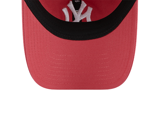 Kšiltovka New Era 9TWENTY MLB League Essential New York Yankees Litmus Pink / Optic White