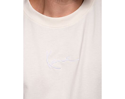 Triko Karl Kani Small Signature Essential Tee - Off White