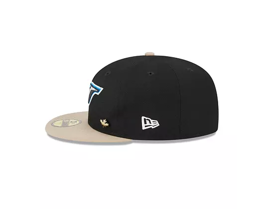 Kšiltovka New Era 59FIFTY MLB "Varsity Pin & Sidepatch" Toronto Blue Jays Cooperstown