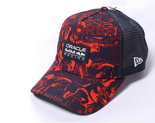 Kšiltovka New Era 9FORTY A-Frame Trucker Austin Red Bull F1 Night Sky Navy