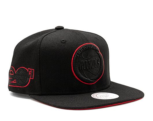 Kšiltovka Mitchell & Ness Tc Bottoms Snapback Hwc NBA HOUSTON ROCKETS Black