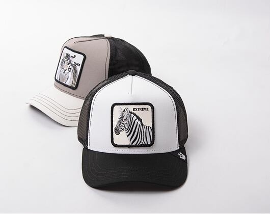 Kšiltovka Goorin Exxxtreme Zebra - Black / White