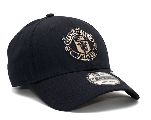 Kšiltovka New Era 9FORTY Seasonal Pop Manchester United FC Navy / Stone