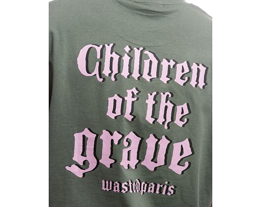 Triko Wasted Paris T-S WP Graveichen Green