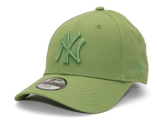 Dětská kšiltovka New Era 9FORTY Kids MLB League Essential New York Yankees Nephrite Green / Nephrite