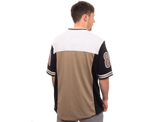 Dres Karl Kani OG Block Jersey olive/black/white