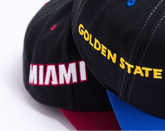 Kšiltovka Mitchell & Ness Overbite Pro Snapback Miami Heat Black