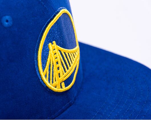 Kšiltovka Mitchell & Ness Sweet Suede Snapback Golden State Warriors Blue