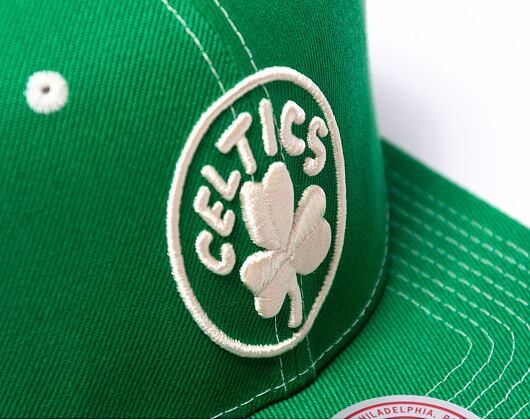 Kšiltovka Mitchell & Ness Contrast Natural Snapback Hwc Boston Celtics Green