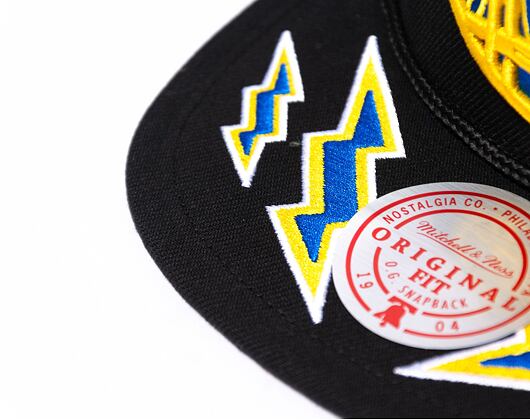 Kšiltovka Mitchell & Ness Recharge Trucker Golden State Warriors Black