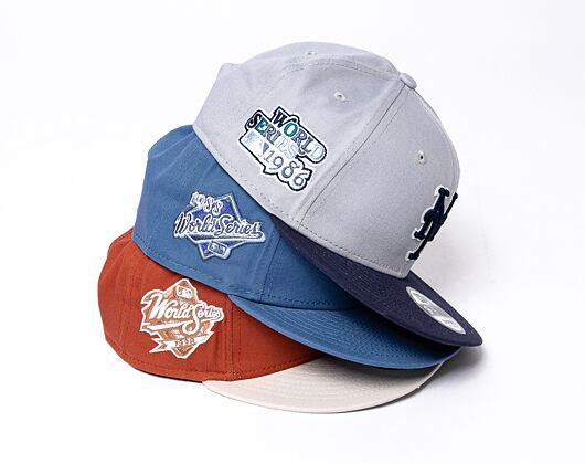 Kšiltovka New Era 9FIFTY MLB Patch Los Angeles Dodgers Retro - Uniform Blue / Pastel Blue