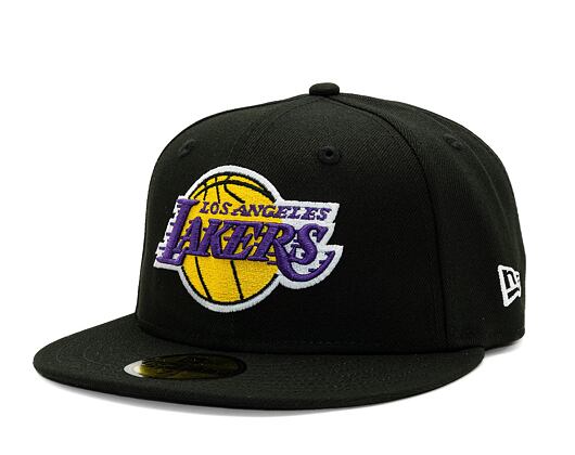 Kšiltovka New Era 59FIFTY NBA Essential Los Angeles Lakers Black / Team Color