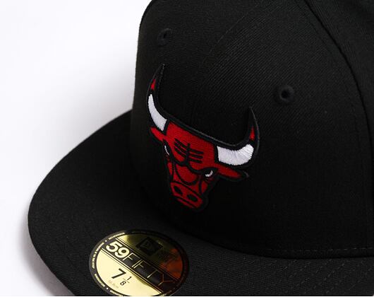 Kšiltovka New Era 59FIFTY NBA Essential Chicago Bulls Black / Team Color