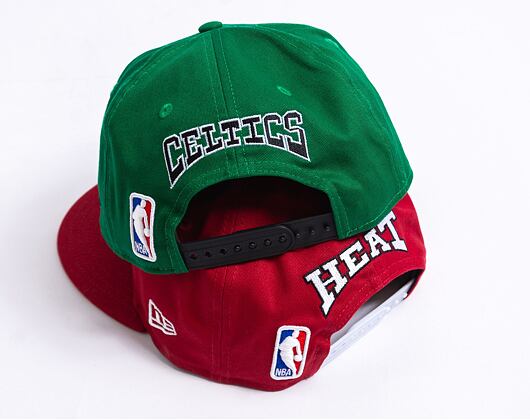 Kšiltovka New Era 9FIFTY NBA Rear Logo Miami Heat - Red