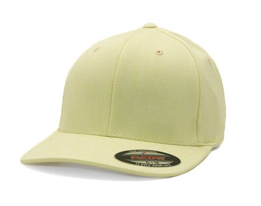 Kšiltovka Yupoong Flexfit Pastel Melange Cap Yellowcream